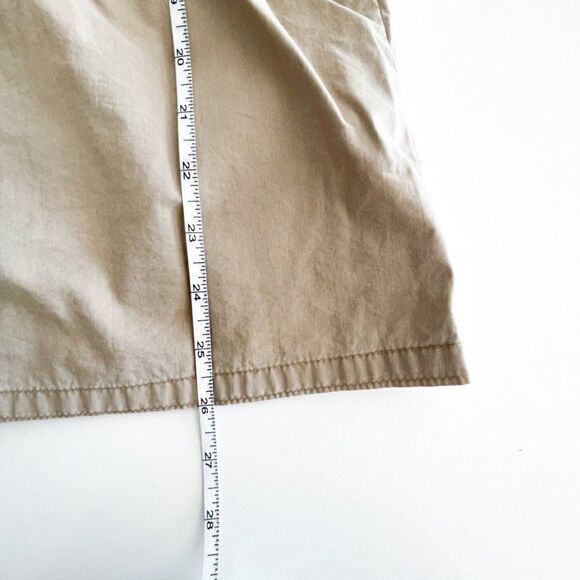 Woolrich Jacket Women's Zip Up Tan Adjustable Waist Hooded Patch Pockets Size S - Picture 5 of 8